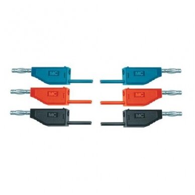 15 eksperimentų laidų rinkinys, 75 cm 2,5 mm² 15 eksperimentų laidų rinkinys, 75 cm 2,5 mm²
