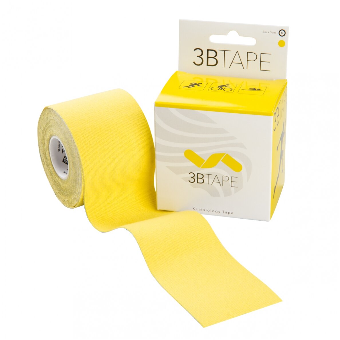 3BTAPE geltona kineziologijos juosta 2 3BTAPE geltona kineziologijos juosta 2