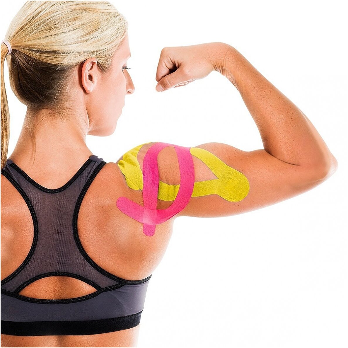 3BTAPE geltona kineziologijos juosta 3 3BTAPE geltona kineziologijos juosta 3