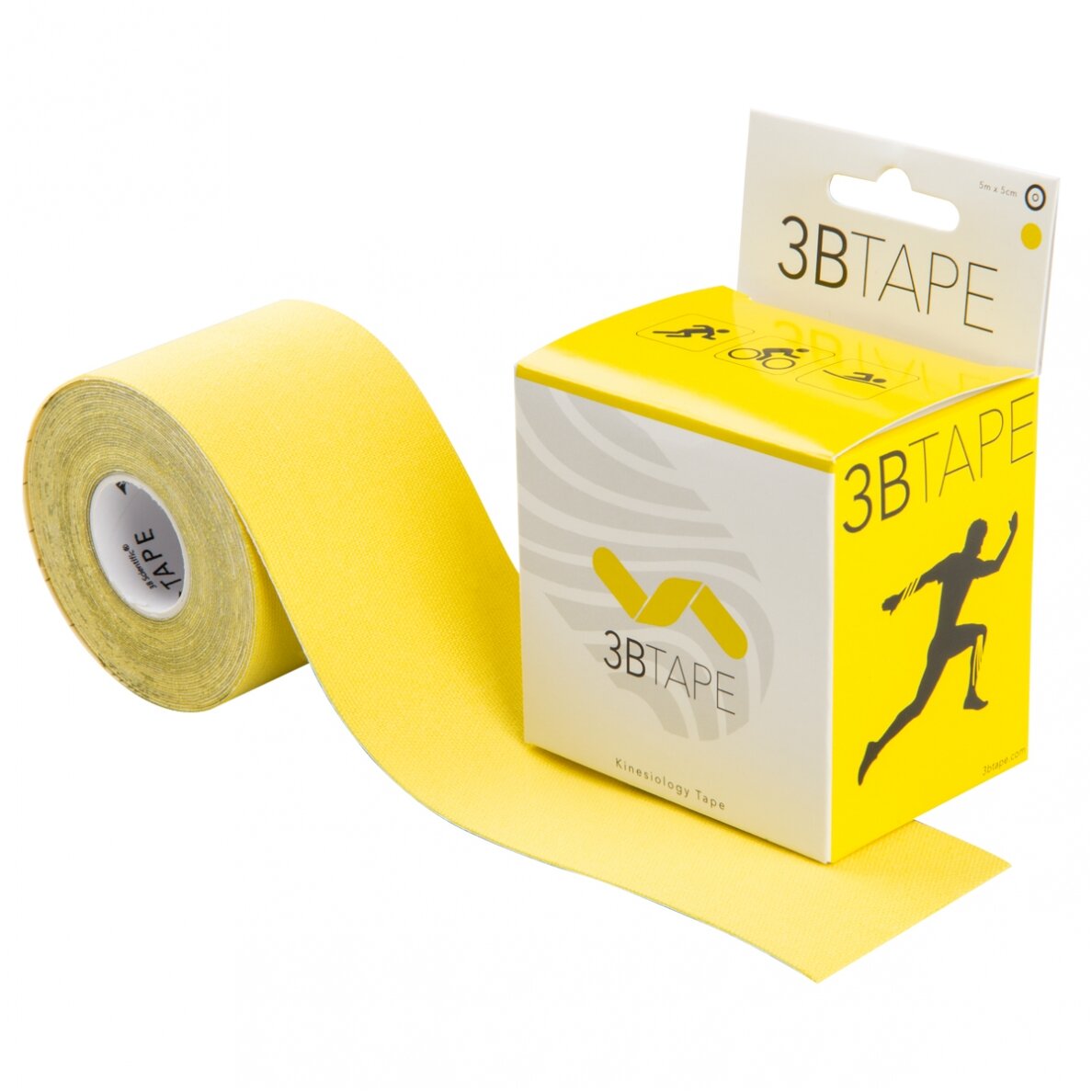 3BTAPE geltona kineziologijos juosta 3BTAPE geltona kineziologijos juosta