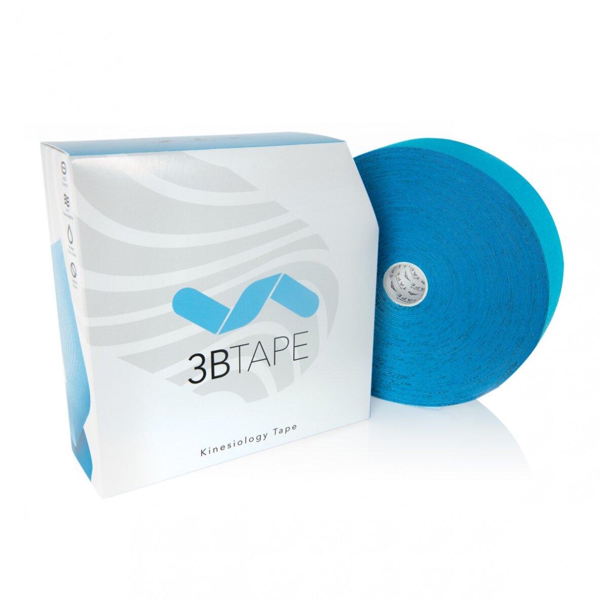 3BTAPE mėlynos spalvos kineziologijos ritinys, 31 m 3BTAPE mėlynos spalvos kineziologijos ritinys, 31 m