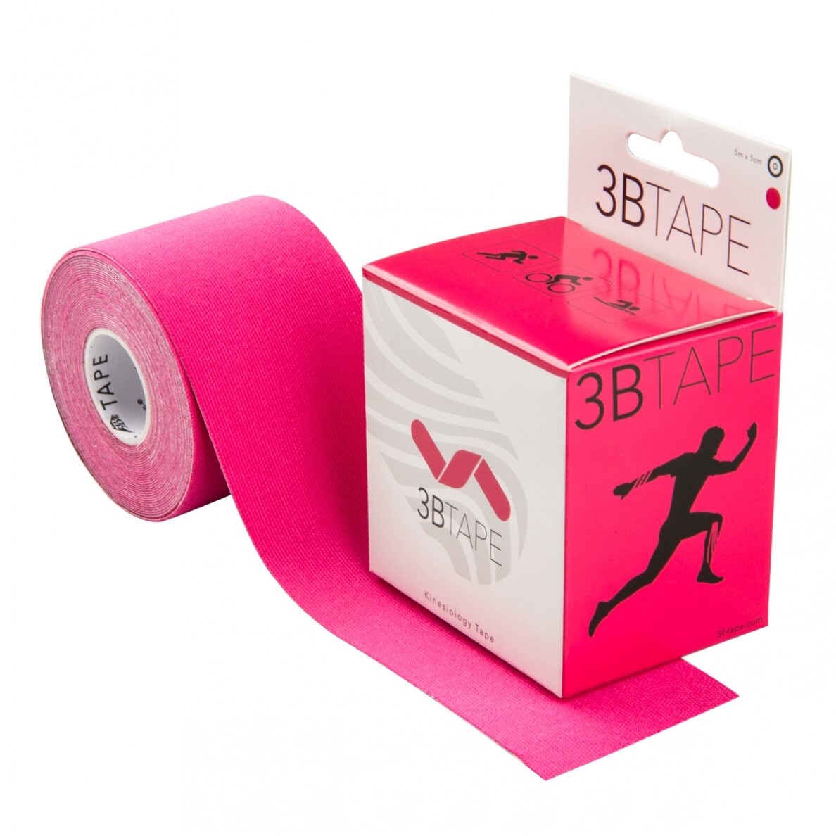 3BTAPE rožinė kineziologinė juosta 2 3BTAPE rožinė kineziologinė juosta 2