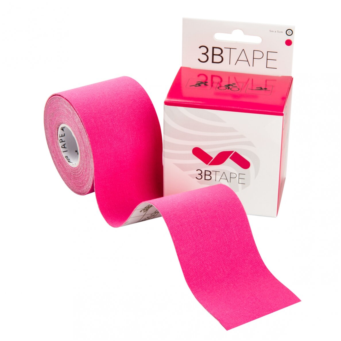 3BTAPE rožinė kineziologinė juosta