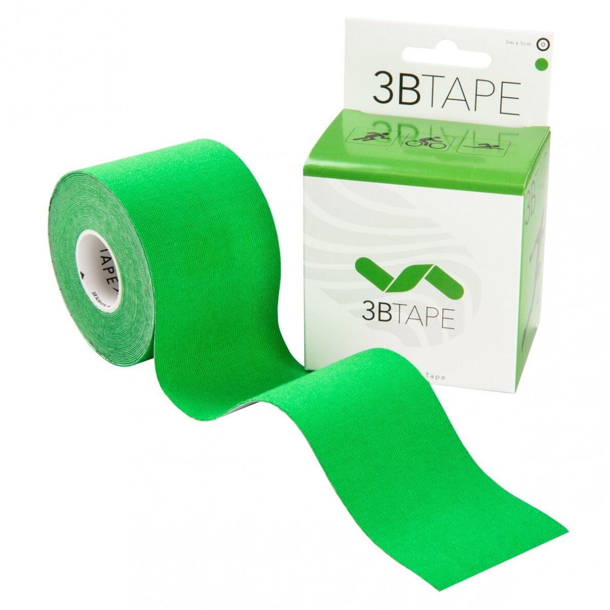 3BTAPE žalia kineziologijos juosta 2 3BTAPE žalia kineziologijos juosta 2