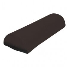 3B Jumbo pusapvalė masažo stalo pagalvė, juoda