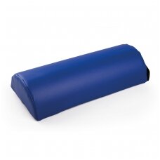 3B mini pusapvalė masažo stalo pagalvė, mėlyna