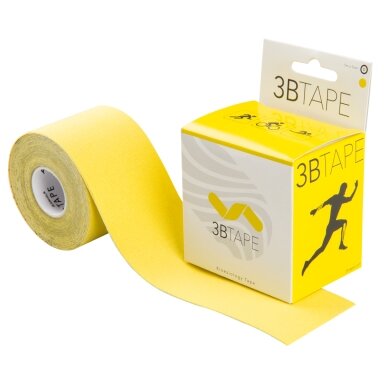 3BTAPE geltona kineziologijos juosta 3BTAPE geltona kineziologijos juosta
