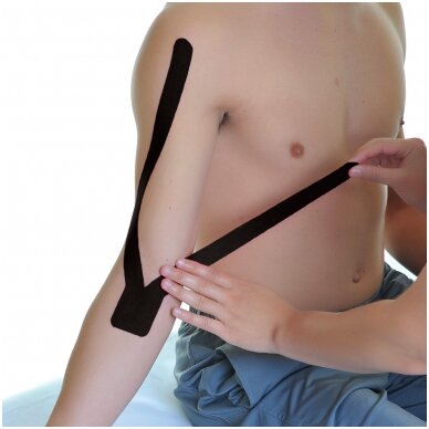 3BTAPE juodoji kineziologinė juosta 3 3BTAPE juodoji kineziologinė juosta 3