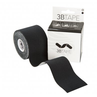 3BTAPE juodoji kineziologinė juosta 3BTAPE juodoji kineziologinė juosta