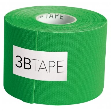 3BTAPE žalia kineziologijos juosta 1 3BTAPE žalia kineziologijos juosta 1