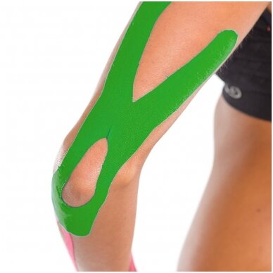 3BTAPE žalia kineziologijos juosta 3 3BTAPE žalia kineziologijos juosta 3