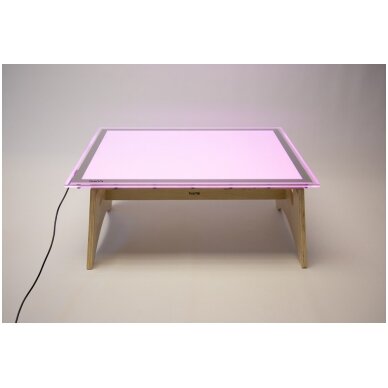 A2 dydžio spalvą keičiančios lentos ir stalo rinkinys 4