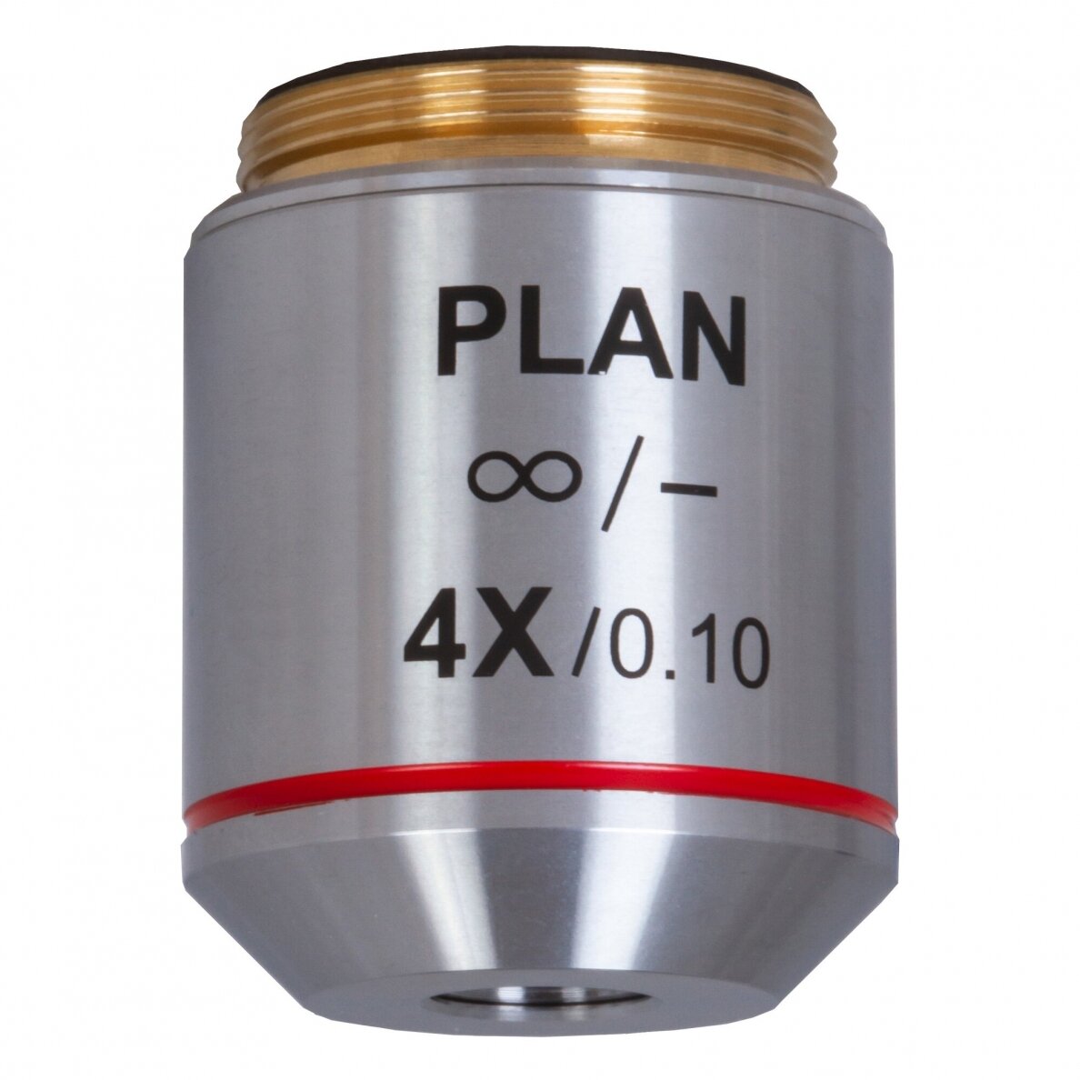 Achromatinis objektyvas Levenhuk MED 4x Infinity Plan Achromatic Objective 1 Achromatinis objektyvas Levenhuk MED 4x Infinity Plan Achromatic Objective 1