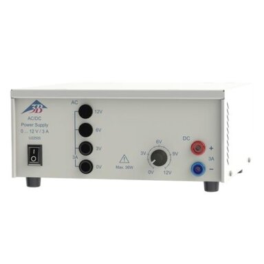 AC/DC maitinimo šaltinis 0–12 V, 3 A (115 V, 50/60 Hz) AC/DC maitinimo šaltinis 0–12 V, 3 A (115 V, 50/60 Hz)