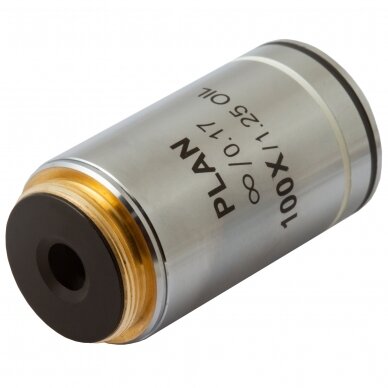 Achromatinis objektyvas Levenhuk MED 100x Infinity Plan Achromatic Objective 2 Achromatinis objektyvas Levenhuk MED 100x Infinity Plan Achromatic Objective 2