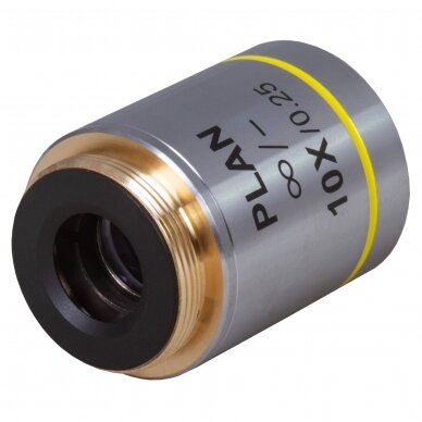 Achromatinis objektyvas Levenhuk MED 10x Infinity Plan Achromatic Objective 2 Achromatinis objektyvas Levenhuk MED 10x Infinity Plan Achromatic Objective 2