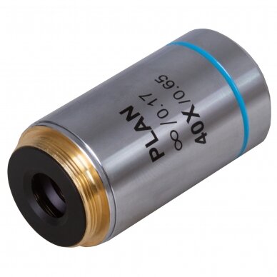 Achromatinis objektyvas Levenhuk MED 40x Infinity Plan Achromatic Objective 2 Achromatinis objektyvas Levenhuk MED 40x Infinity Plan Achromatic Objective 2