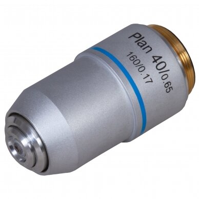 Achromatinis objektyvas Levenhuk MED 40x Plan Achromatic Objective Achromatinis objektyvas Levenhuk MED 40x Plan Achromatic Objective