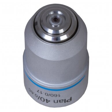 Achromatinis objektyvas Levenhuk MED 40x Plan Achromatic Objective 3 Achromatinis objektyvas Levenhuk MED 40x Plan Achromatic Objective 3