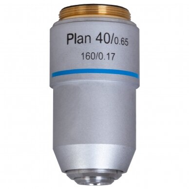 Achromatinis objektyvas Levenhuk MED 40x Plan Achromatic Objective 1 Achromatinis objektyvas Levenhuk MED 40x Plan Achromatic Objective 1