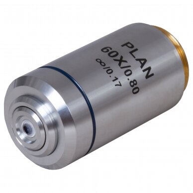 Achromatinis objektyvas Levenhuk MED 60x Infinity Plan Achromatic Objective Achromatinis objektyvas Levenhuk MED 60x Infinity Plan Achromatic Objective