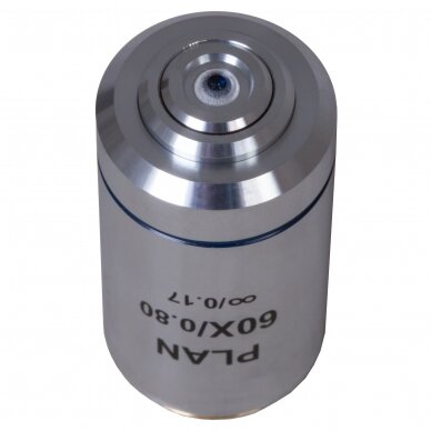 Achromatinis objektyvas Levenhuk MED 60x Infinity Plan Achromatic Objective 3 Achromatinis objektyvas Levenhuk MED 60x Infinity Plan Achromatic Objective 3