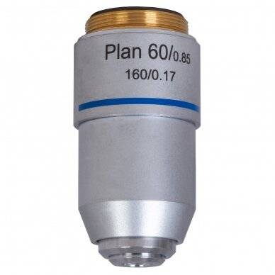 Achromatinis objektyvas Levenhuk MED 60x Plan Achromatic Objective 1 Achromatinis objektyvas Levenhuk MED 60x Plan Achromatic Objective 1