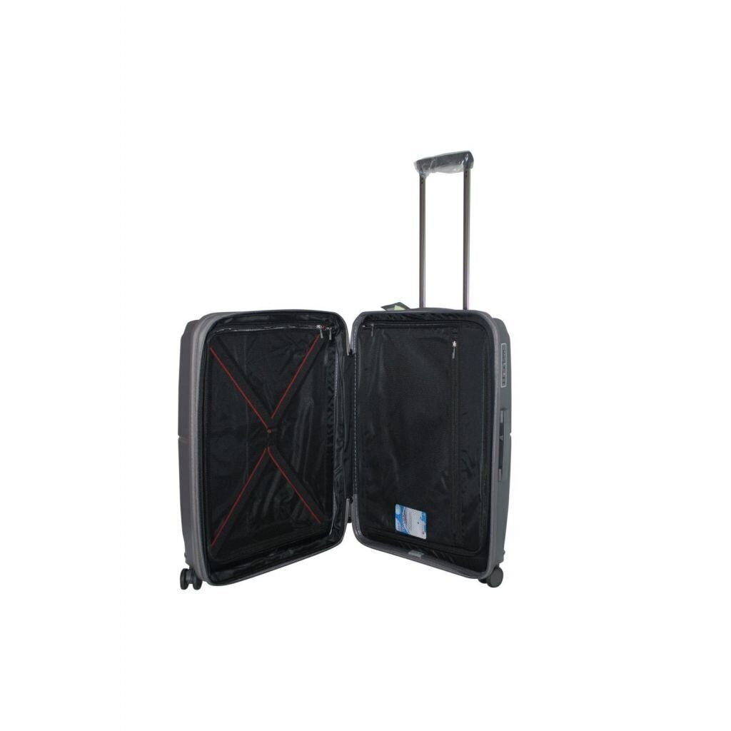 Airtex kelioninis lagaminas, vidutinis, pilkos spalvos, 75l, 245/24 3 Airtex kelioninis lagaminas, vidutinis, pilkos spalvos, 75l, 245/24 3
