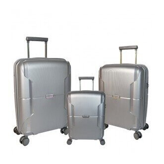Airtex kelioninis lagaminas, vidutinis, pilkos spalvos, 75l, 245/24 1