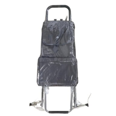 Airtex 037 kelioninis vežimėlis, 52 L, pilkos spalvos