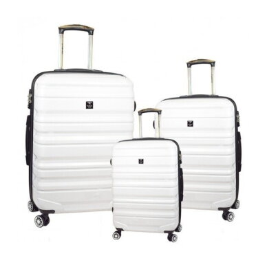 Airtex kelioninis lagaminas, didelis, baltos spalvos, 95l, 7223/28 2 Airtex kelioninis lagaminas, didelis, baltos spalvos, 95l, 7223/28 2