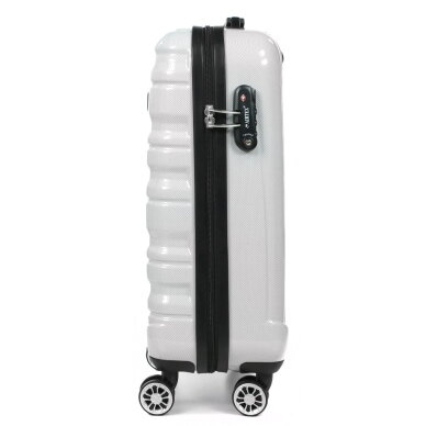 Airtex kelioninis lagaminas, mažas, baltos spalvos, 33l, 7223/20 4