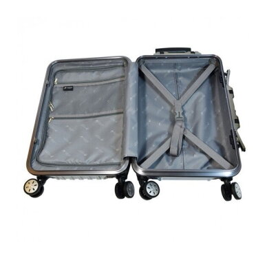 Airtex kelioninis lagaminas, mažas, pilkai rudos spalvos, 42l, 957/20 1