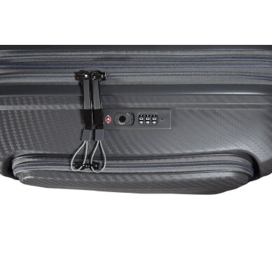 Airtex kelioninis lagaminas, mažas, pilkos spalvos 45 L, 242/22 6 Airtex kelioninis lagaminas, mažas, pilkos spalvos 45 L, 242/22 6