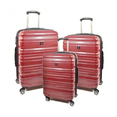 Airtex kelioninis lagaminas, vidutinis, raudonos spalvos, 76l, 7223/24 2