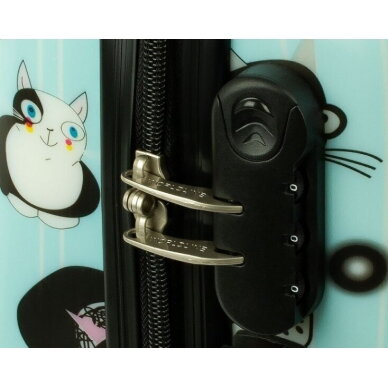 Airtex lagaminas "Bleu cat", 38 L, 809/20 3