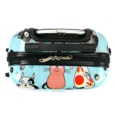 Airtex lagaminas "Bleu cat", 38 L, 809/20 5