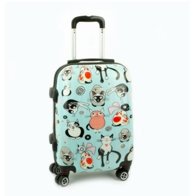 Airtex lagaminas "Bleu cat", 38 L, 809/20 Airtex lagaminas "Bleu cat", 38 L, 809/20