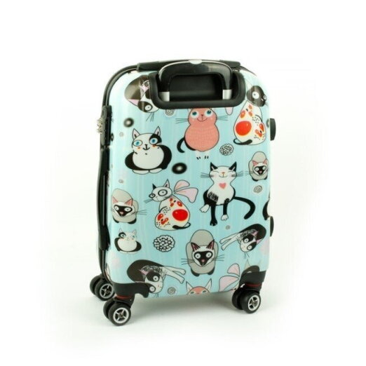 Airtex lagaminas "Bleu cat", 38 L, 809/20 1