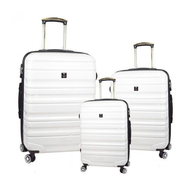 Airtex kelioninis lagaminas, didelis, baltos spalvos, 95l, 7223/28 2