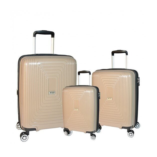 Airtex kelioninis lagaminas, vidutinis, rusvos spalvos, 70 L, 241/24 1 Airtex kelioninis lagaminas, vidutinis, rusvos spalvos, 70 L, 241/24 1
