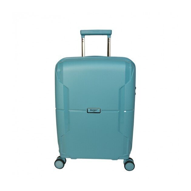 Airtex kelioninis lagaminas, vidutinis, šviesiai mėlynos spalvos, 75l, 245/24 Airtex kelioninis lagaminas, vidutinis, šviesiai mėlynos spalvos, 75l, 245/24