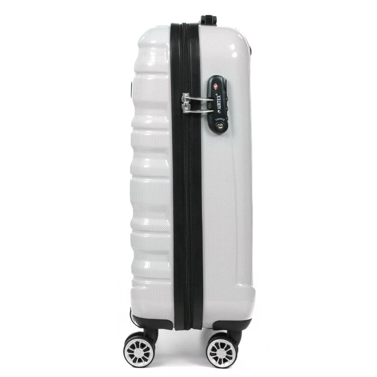 Airtex kelioninis lagaminas, mažas, baltos spalvos, 33l, 7223/20 4