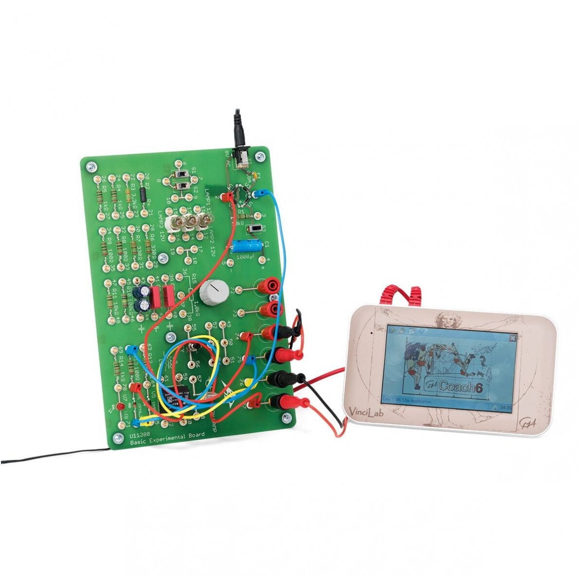 Bazinė elektros eksperimentų lenta (230 V, 50/60 Hz) 3