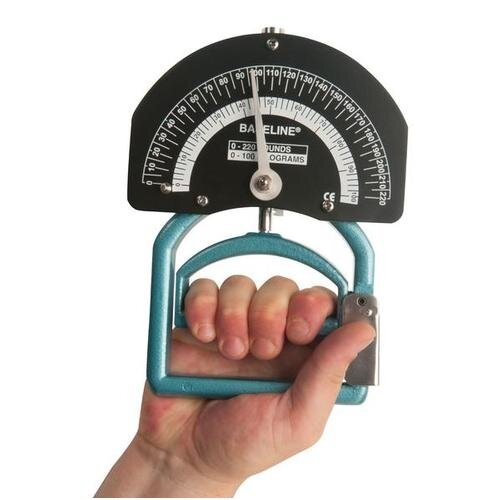 Baseline Smedley spyruoklinis dinamometras, 110 kg Baseline Smedley spyruoklinis dinamometras, 110 kg
