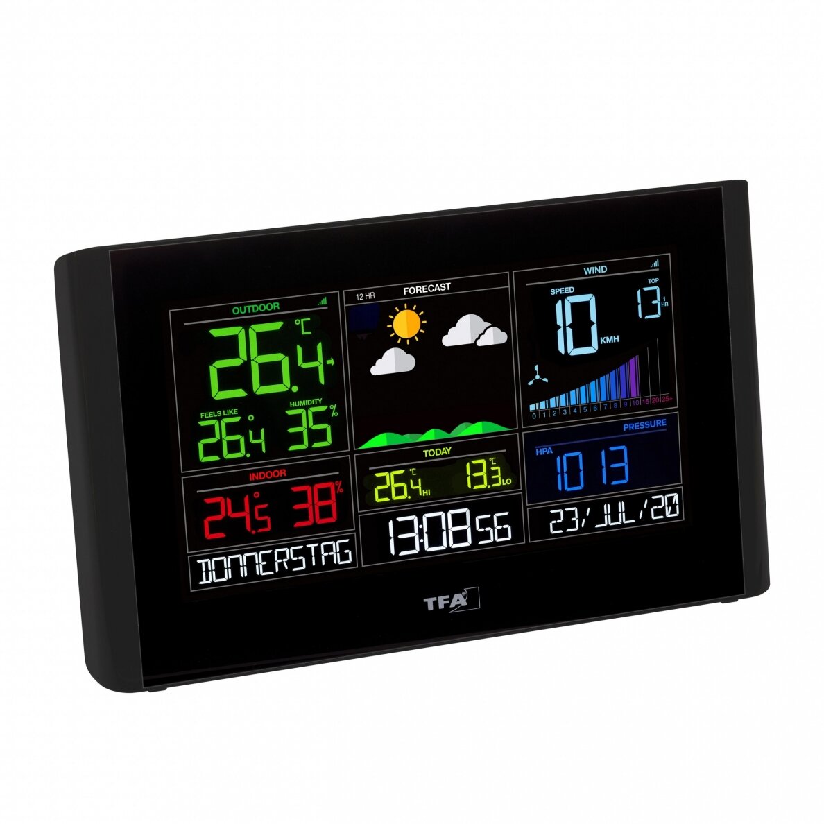 Belaidė meteorologinė stotelė su Wi-Fi VIEW BREEZE 35.8001.01 1 Belaidė meteorologinė stotelė su Wi-Fi VIEW BREEZE 35.8001.01 1