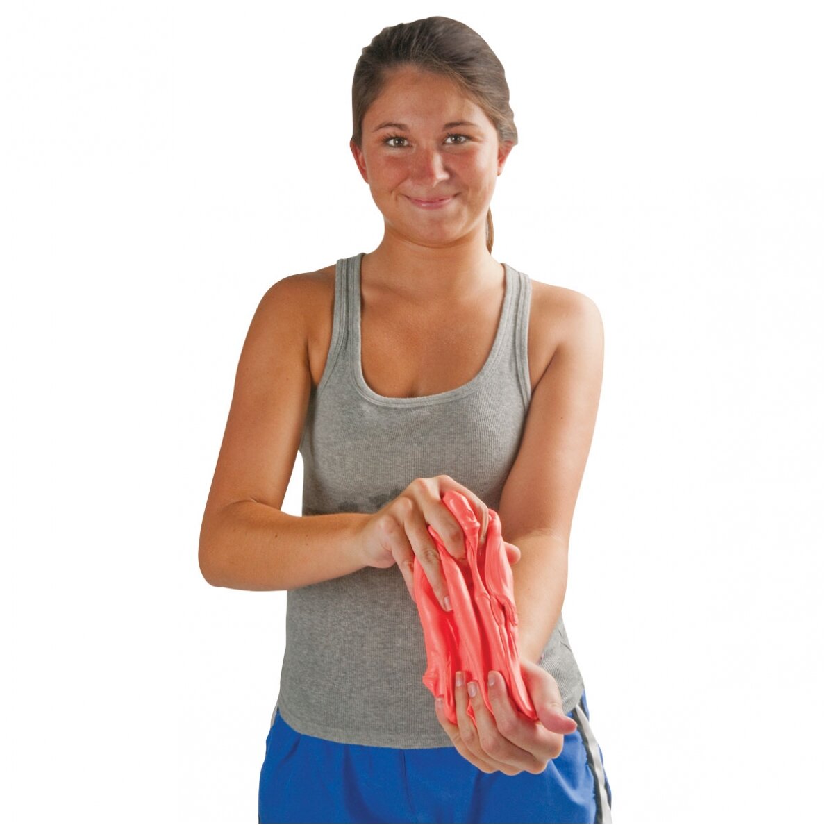 „Cando® plastilinas Thera Putty - 0,5 kg - raudona/lengvas lygis „Cando® plastilinas Thera Putty - 0,5 kg - raudona/lengvas lygis
