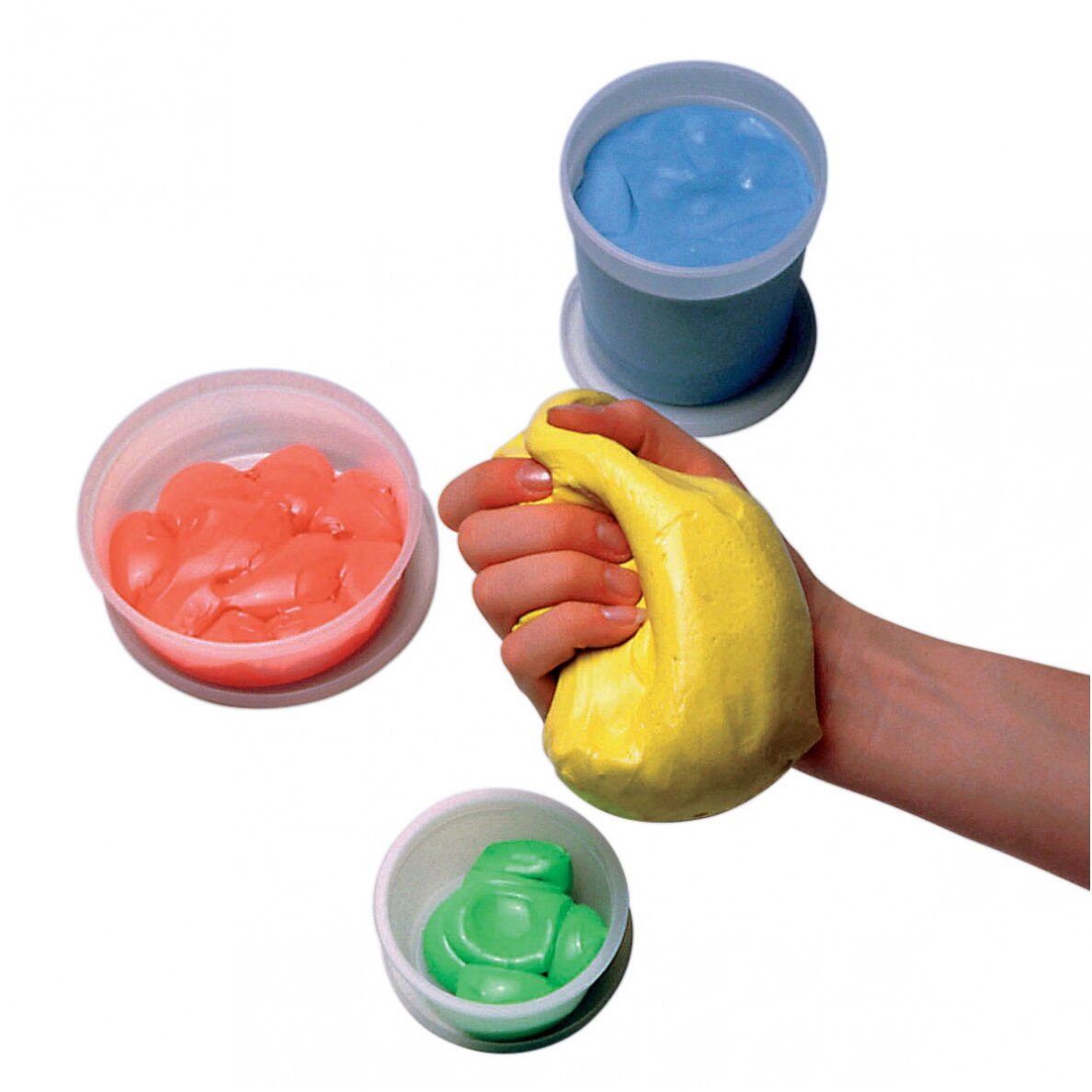 „Cando® plastilinas Thera Putty - 60 ml - geltona/labai lengvas lygis 1 „Cando® plastilinas Thera Putty - 60 ml - geltona/labai lengvas lygis 1