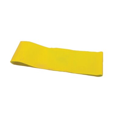 Cando® mankštos guma - 10“- geltona/labai lengvas lygis Cando® mankštos guma - 10“- geltona/labai lengvas lygis