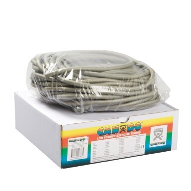 Cando mankštos juostelės - sidabrinės - XXL sunkumas - 30 cm Cando mankštos juostelės - sidabrinės - XXL sunkumas - 30 cm